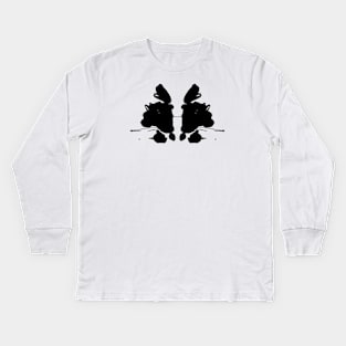 Rorschach - Inkblot test #8 Kids Long Sleeve T-Shirt